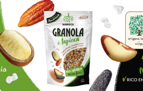 Granola de Tapioca com Cumaru e Cacau – Manioca