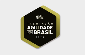 1º lugar no Agile Trends, maior conferência de agilidade do Brasil, na categoria Escala